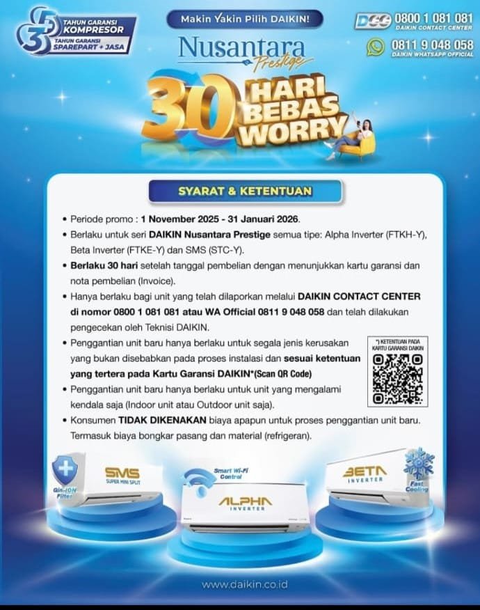 Promo Daikin 2