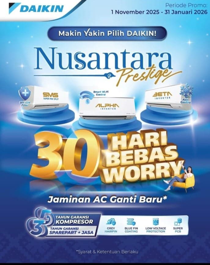 Promo Daikin 1